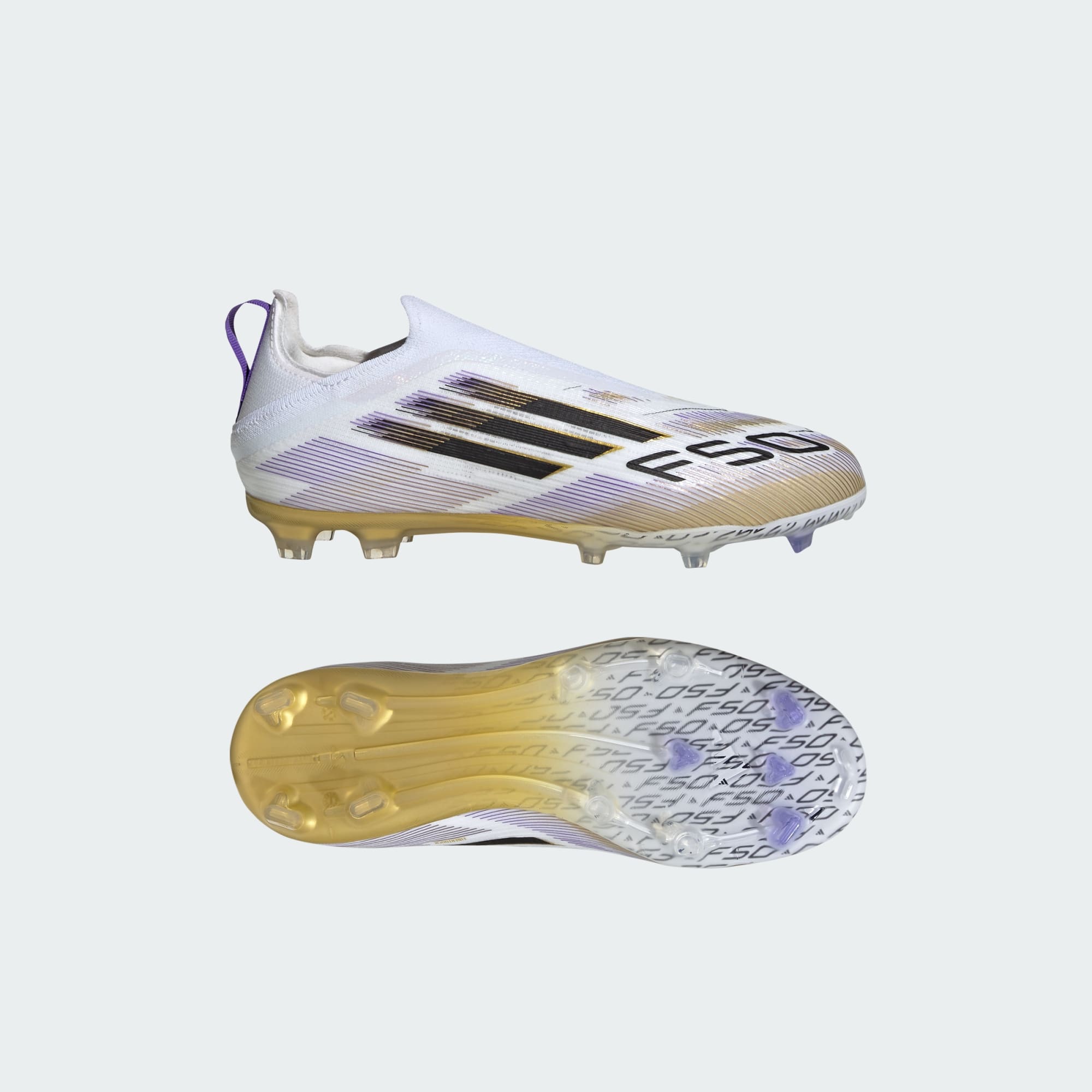 F50 ELITE LACELESS FIRM GROUND CLEATS